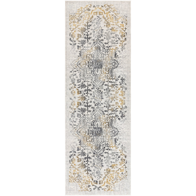 Schreffler Oriental Indoor Rug, Runner 2'7" x 7'7"