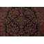 Tapis oriental à teinture végétale antique pré-1900 4 x 5