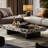 Luxury-lite rectangular marble coffee table-656451200