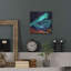 Red Barrel Studio® «Earth as Art: Icy Vortex», art mural en métal-1347430030