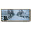 Snowy Road II - toile encadrée-110645998