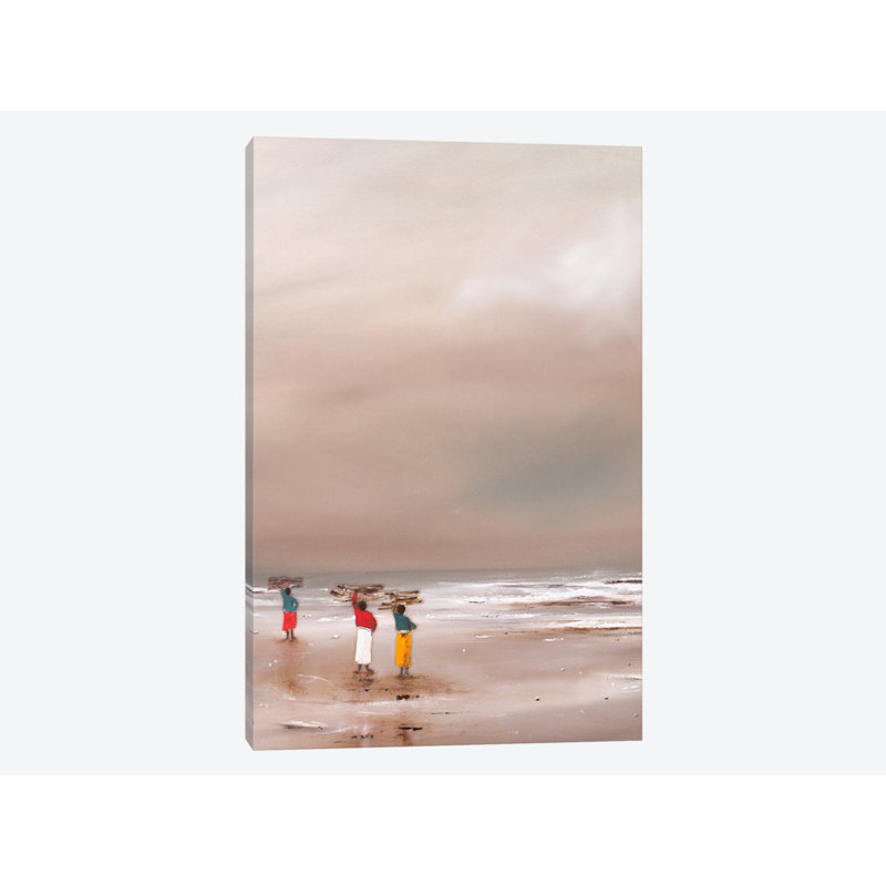 « kind », impression sur toile, H 12 po x l 8 po x P 0,75 po