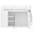 Jaquai Full Size Wood Loft Bed With Built-in Wardrobes, Cabinets and Drawers-424852119