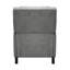 Fauteuil inclinable à pression, gris-1387841769
