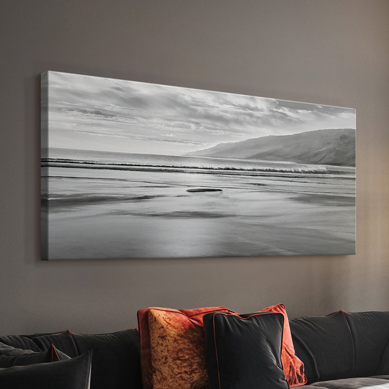 Contemplation - Toile tendue avec châssis - Prêt à accrocher, H 20 po x l 40 po