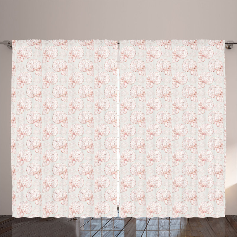 Semi Sheer Curtain Pair
