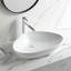 Metro Lane 400mm L x 590mm W Natural Ceramic Circular Sink-103187065