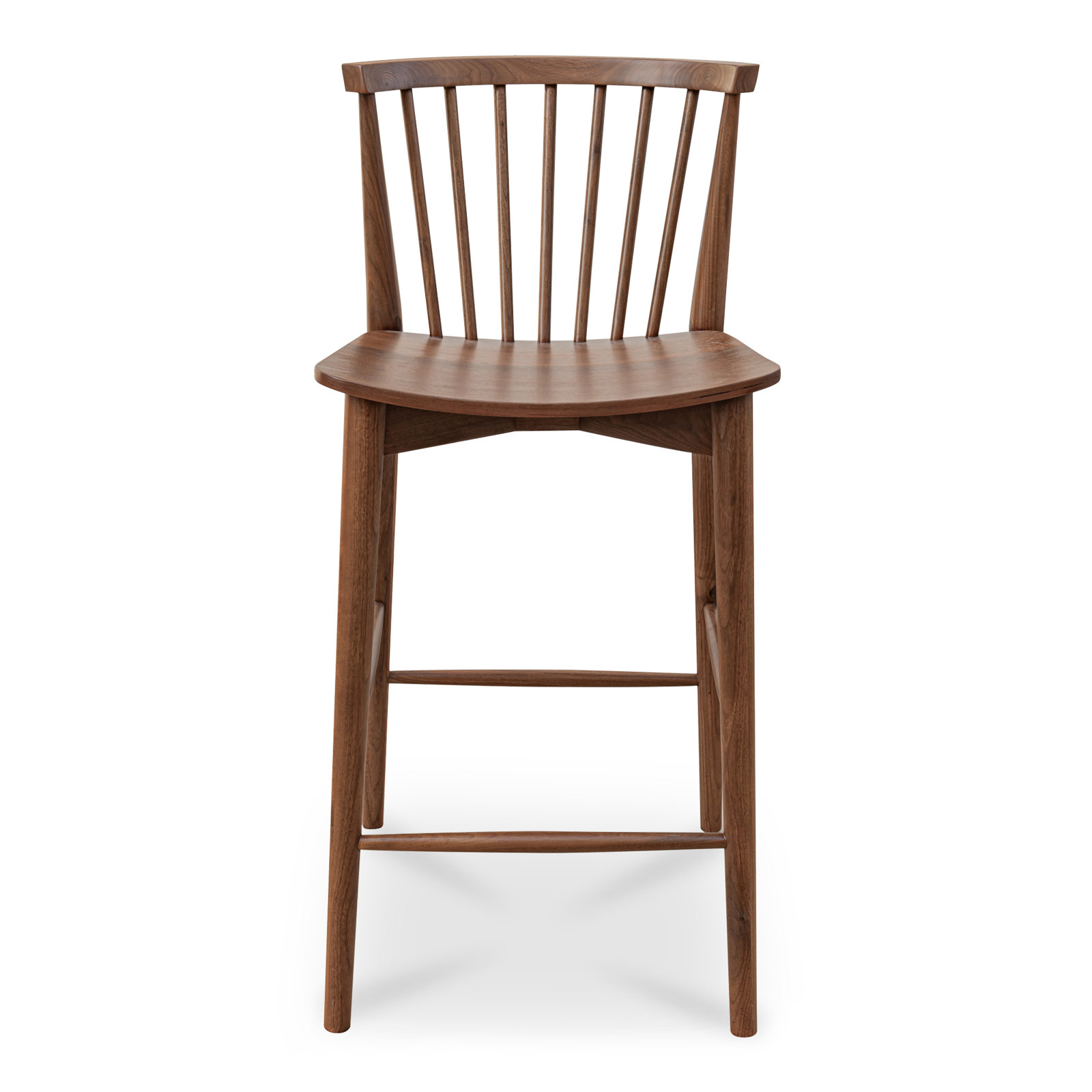 26" Bar Stool, Walnut