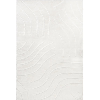 Camari SuperiorWash Contemorary Faux Rabbit Machine Washable Area Rug
