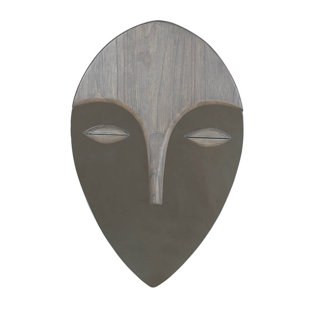 Solid Wood Oval Mirror