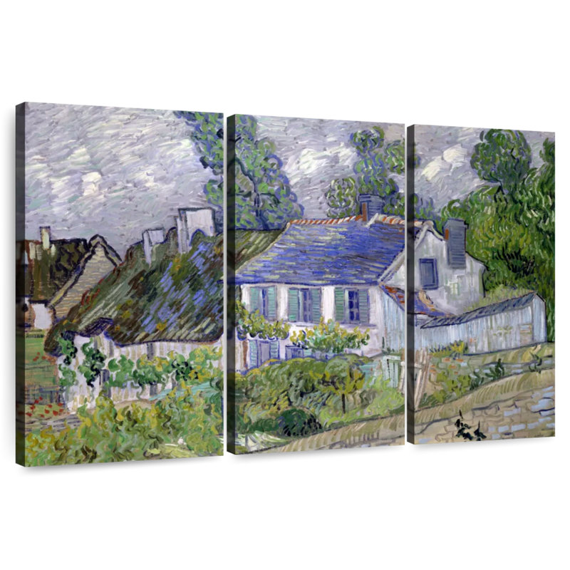 Alvord House At Auvers, H 20 po x l 33 po