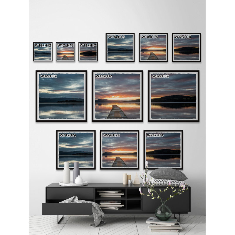 " Chasing That Sunset " by Marmont Hill, 24" H x 24" W