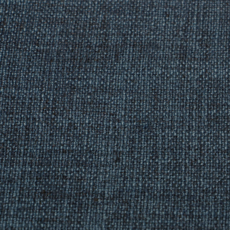 Chaise Begonia, Lin texturé bleu marine Zuma