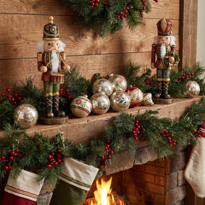 12" Resin Antique Nutcracker