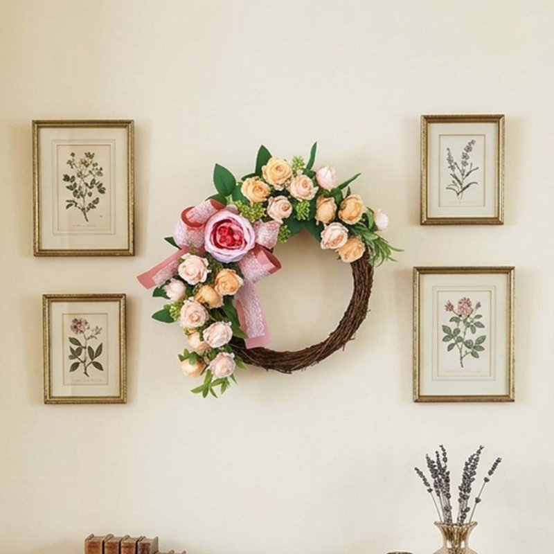Couronne de pivoine 13,78 pouces