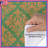 Orange Green Damask Duvet Covers-130505832