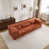 Tissu orange sélectionné