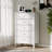 Philomena 42.3" H White 5-Drawer Dresser with Storage
