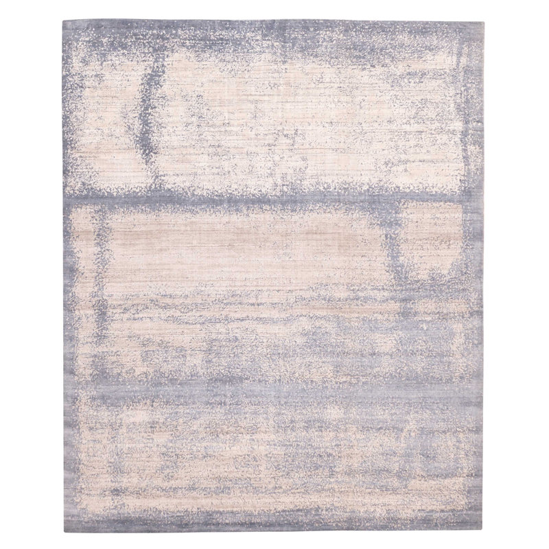 Tapis bleu denim Elysian 8 pi 2 po x 9 pi 10 po