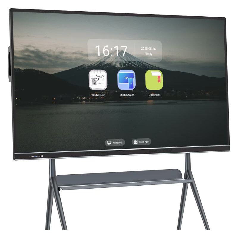 JYXCN 86 Inch Smart Board Interactive Display with 10-Point Touch & Screen Mirroring for Team Collaboration?