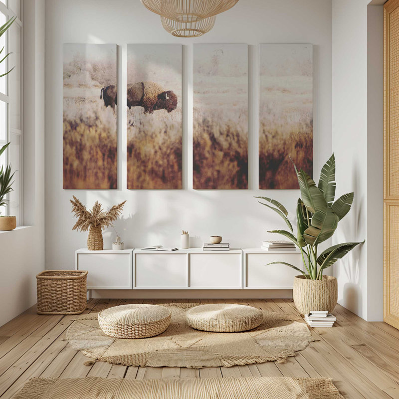 Lone Ranger | Impression sur toile 4 panneaux, H 36 po x l 54 po