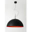1 - Light Black Dome Pendant-930597806