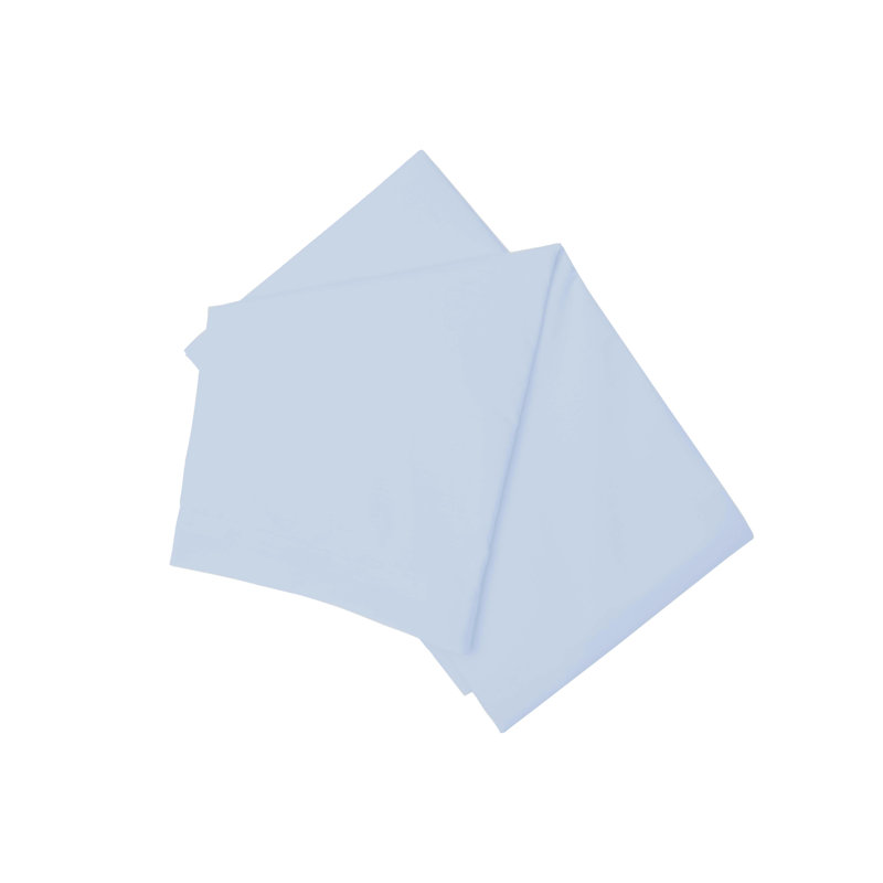 200 TC 100% Pure Cotton 100% Cotton Percale Flat Sheet, White, Double (4'6)