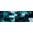 Turquoise and Gray Squares - Abstract Bathroom Canvas Decor-119180295-119180296