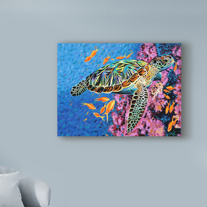 « cruisings on ii », art sur toile, H 24 po x l 32 po x P 2 po