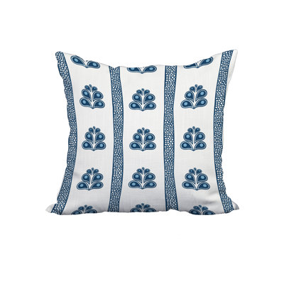  Housse de coussin en coton imprimé et insert