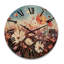 Horloge murale florale Wildlowers-729658574