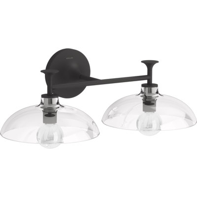 Luminaire de meuble-lavabo d'intérieur 2 lumières Tone, homologué UL