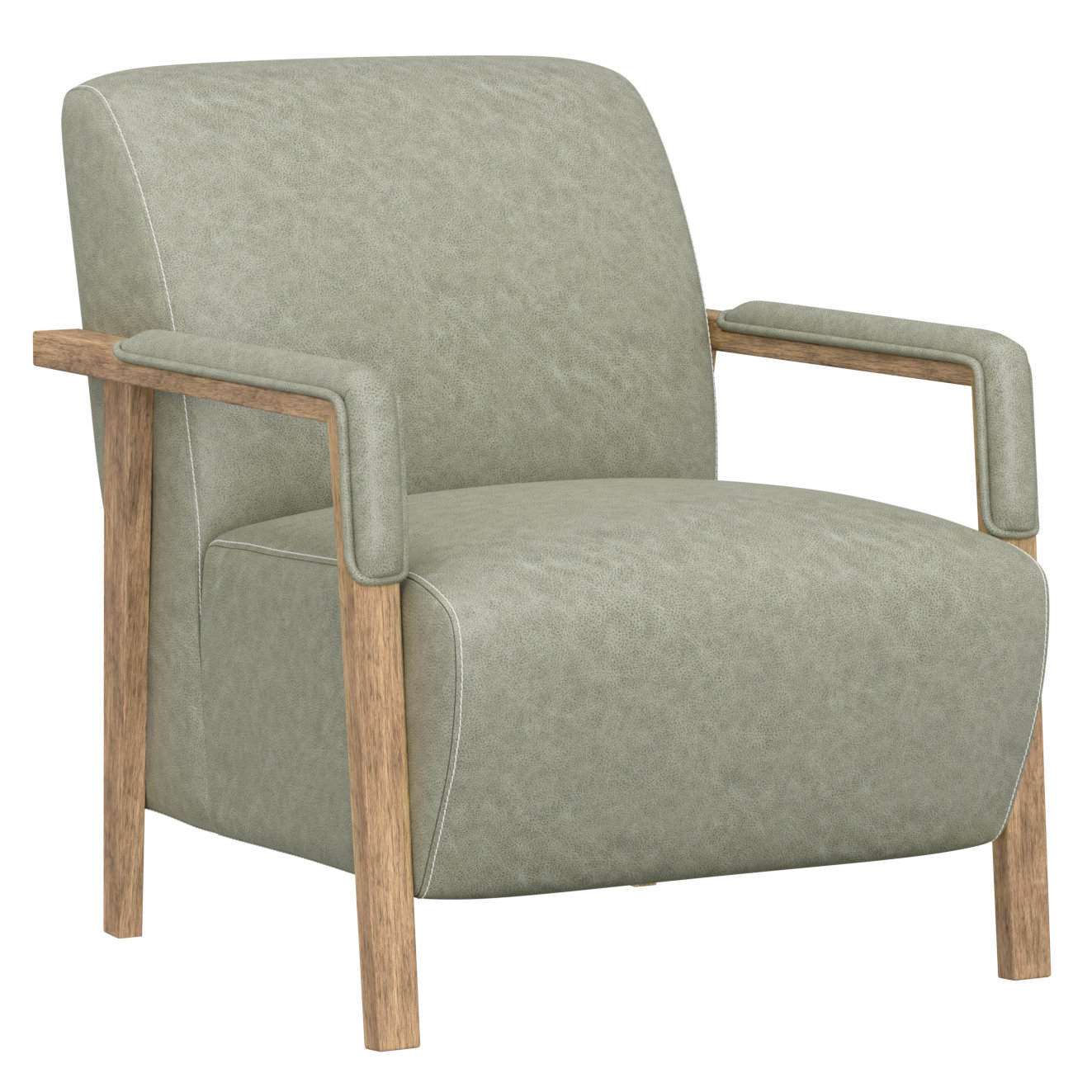 Ebern Designs Modern Upholstered Accent Chair With Wood Frame - Wayfair ...