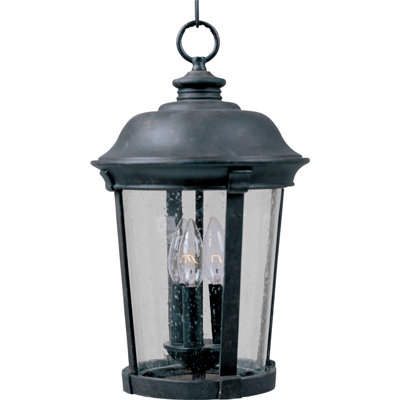 3 - Light Outdoor Hanging Lantern