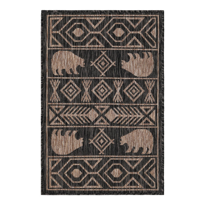 Amasya Marcion Indoor/Outdoor Area Rug, Rectangle 2' x 3'1"
