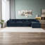 Canapé-lit en chenille moderne avec repose-pieds-1076184511-1076184508