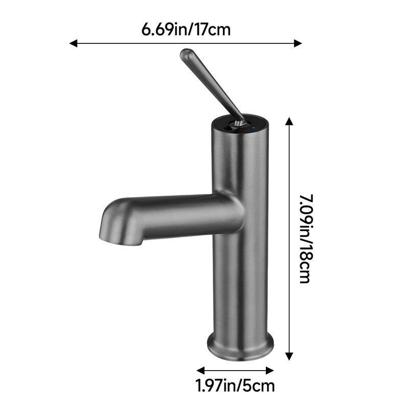 Metro Lane Kitchen Faucet, Nickel