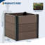 Wood Raised Garden Bed-122056732