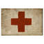 Croix rouge - Impression sur toile-12305244