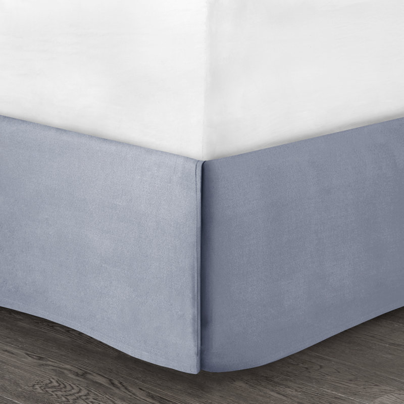 Full White and Blue Cotton Jacquard Comforter Set
