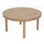 Ensemble de meubles de patio 4 pièces en bois d'acacia