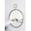 Miroir rond en fer Mankilef-505924116
