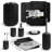 Complete 23 Piece Bathroom Accessory Set with Bath Rugs, Shower Curtain Set, Liner, and Hooks-62240006