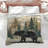 Bear Silhouette In Forest Comforter-125062345