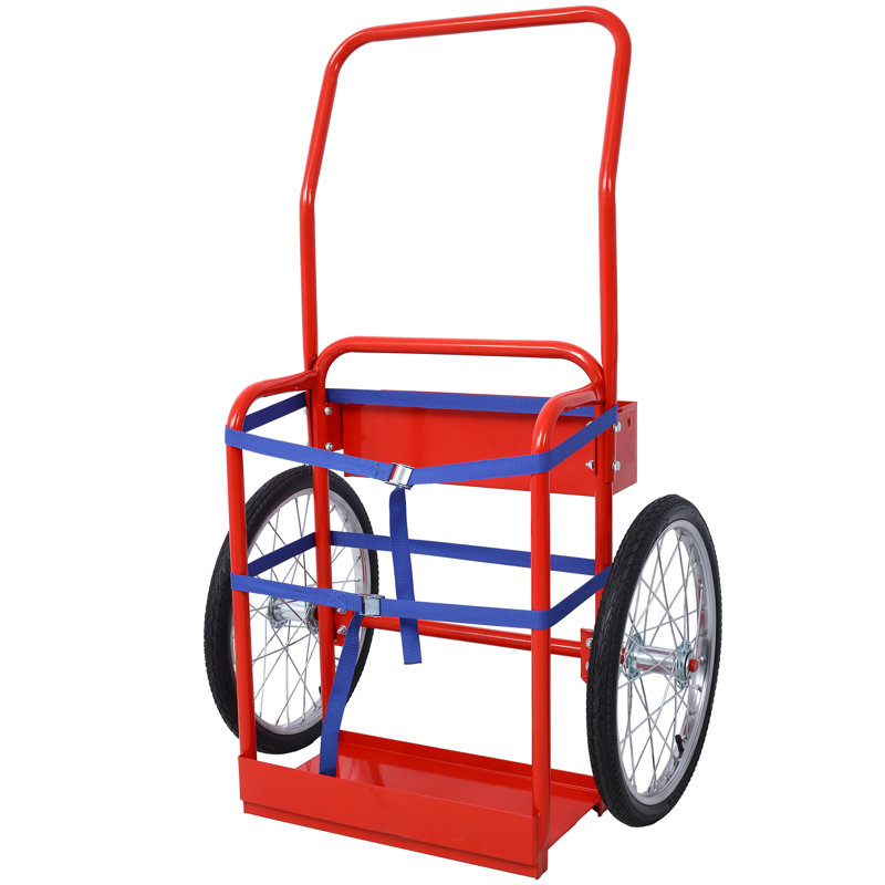 Chariot à main capacité, Rouge