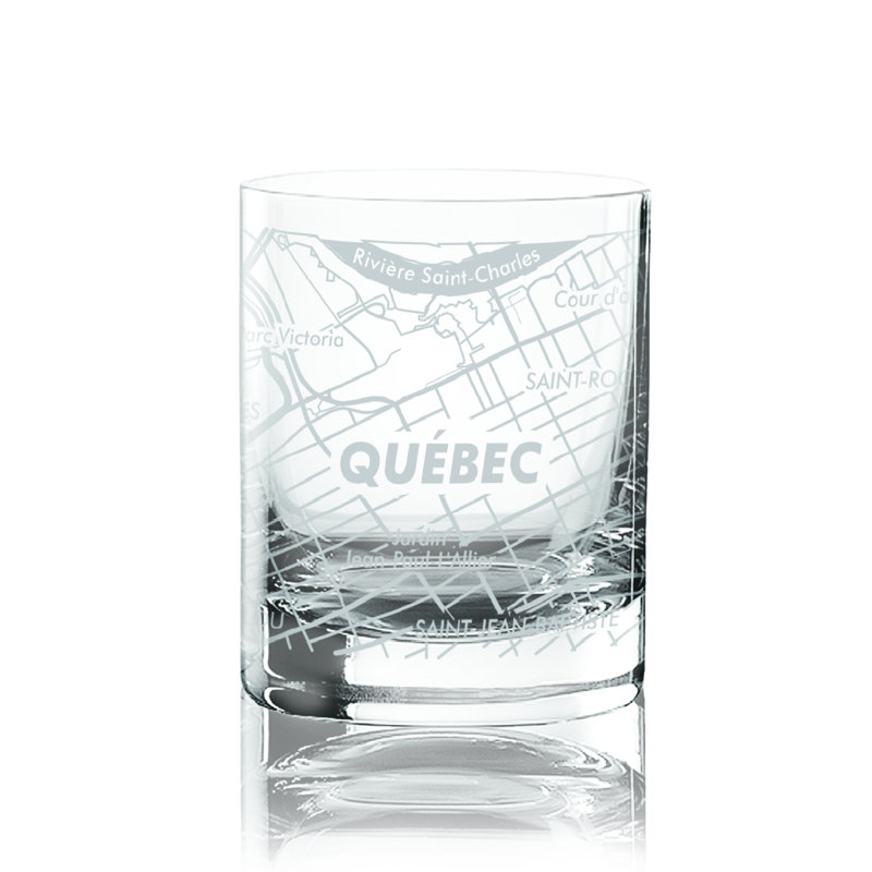 Ensemble de verre en cristal à l 11 oz 6 pièces