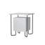 Chapman Bedside Table Versatile Nightstand with U-Shaped Metal Legs-131313439
