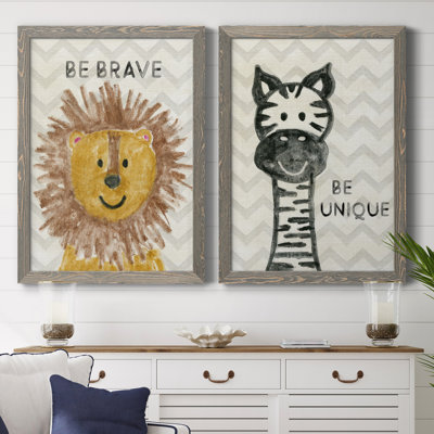 Safari Be Brave - ensemble de 2 reproductions