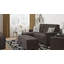 Chaise longue rembourrée convertible avec rangement