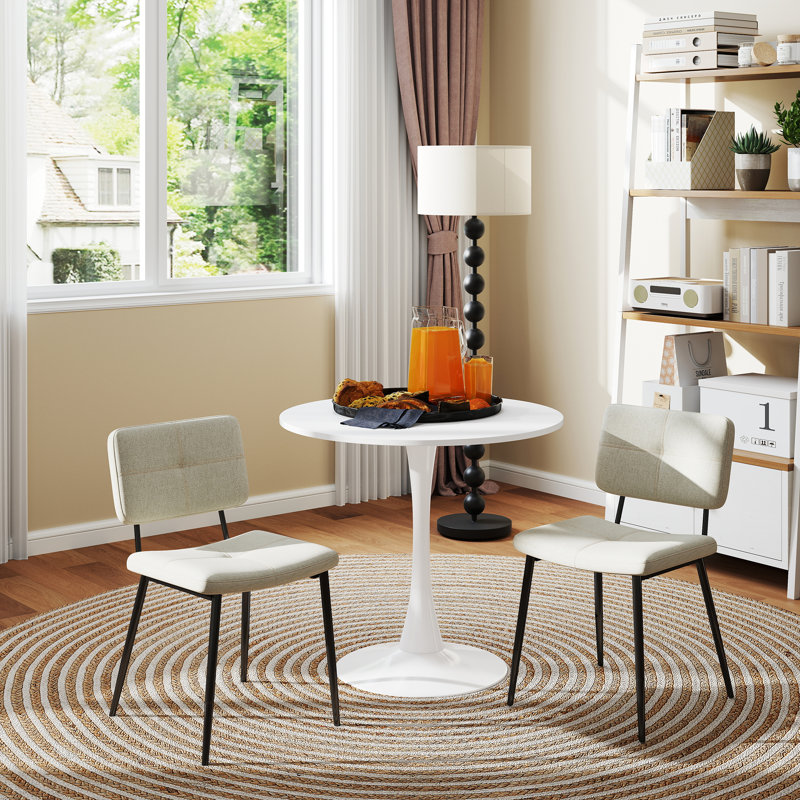 Table de conférence moderne et minimaliste pour salle de réception, Blanc